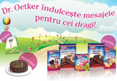 Dr. Oetker îndulceşte mesajele pentru cei dragi!