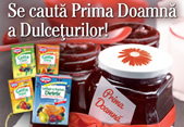 Se caută Prima Doamnă a Dulceţurilor!