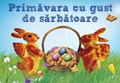 Primăvara cu gust de sărbătoare