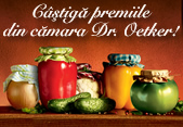 Câştigă premiile din cămara Dr. Oetker!