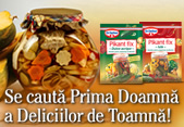 Se caută Prima Doamnă a Deliciilor de Toamnă!